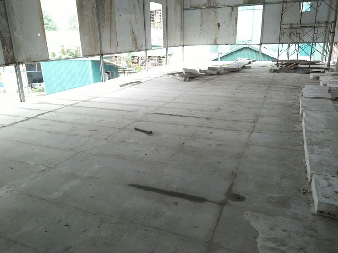 Bê tông bọt siêu nhẹ chống nóng cho mái nhà