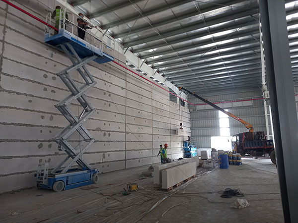 Thi công nhà xưởng công nghiệp tại khu CN Đình Vũ