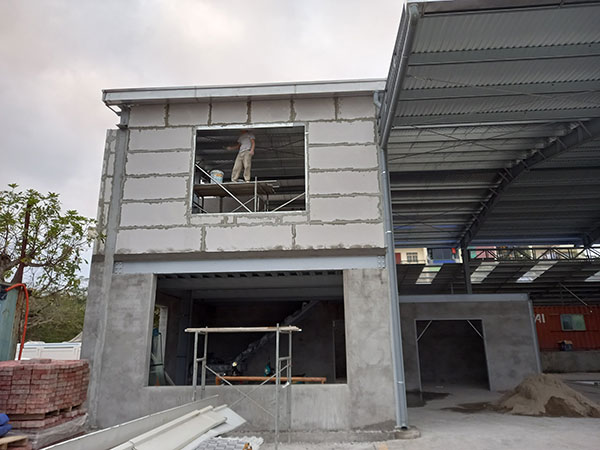 Thi công văn phòng làm việc tại Bến xe khách Vĩnh Niệm